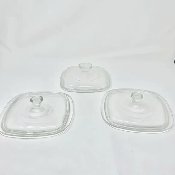 Vintage Corning Ware Casserole Baking Dishes x 3 Blue Cornflower (H4) 6 Pc USA - Picture 6 of 14